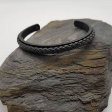 Load image into Gallery viewer, Dapper Black on Black Bracelet
