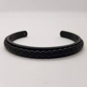 Dapper Black on Black Bracelet