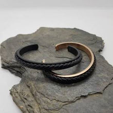 Load image into Gallery viewer, Dapper Bracelet Black/Rose Gold
