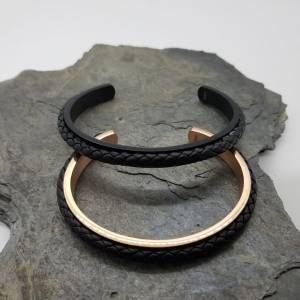 Dapper Bracelet Black/Rose Gold