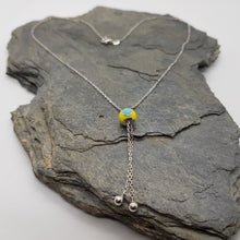 Load image into Gallery viewer, Fizzle Pop Kids Yellow Heart Necklace
