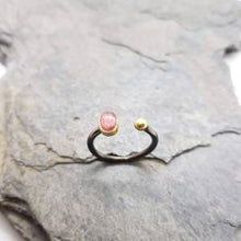 Load image into Gallery viewer, Whimsical Pink Tourmaline Ring
