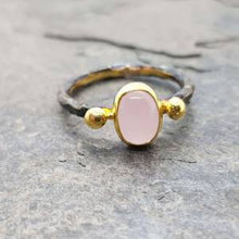 Load image into Gallery viewer, Whimsical Rose Quartz Ring
