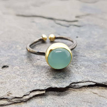 Load image into Gallery viewer, Whimsical Chalcedony Ring
