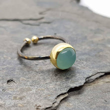 Load image into Gallery viewer, Whimsical Chalcedony Ring
